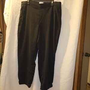 POPSUGAR Womens Elegant Black Pull On  Dress Pants